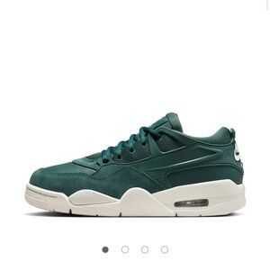 nike air jordan 4 RM sneakers - green and white - 9